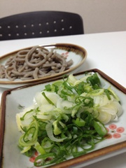 そば試食